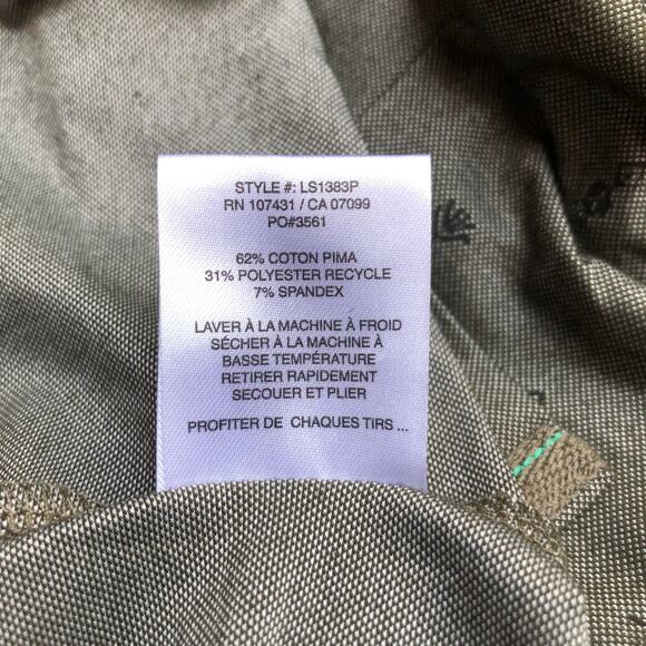 Link Soul Dri-Loft Polo Shirt Ever Green Signs Short Sleeve Men's Size XL NWT - Picture 12 of 13